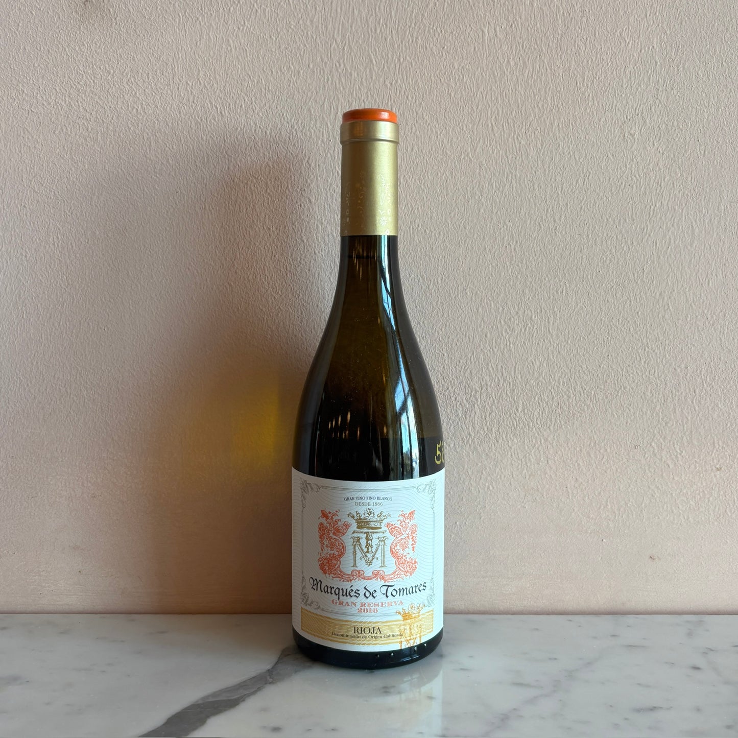 Bodegas Marqués de Tomares "Gran Reserva Blanco Rioja" Rioja, Spain 2016