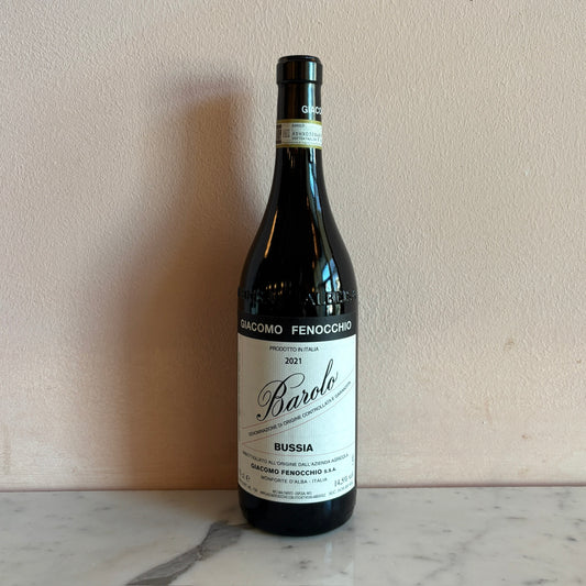 Giacomo Fenocchio "Barolo Bussia" Piedmont, Italy 2021