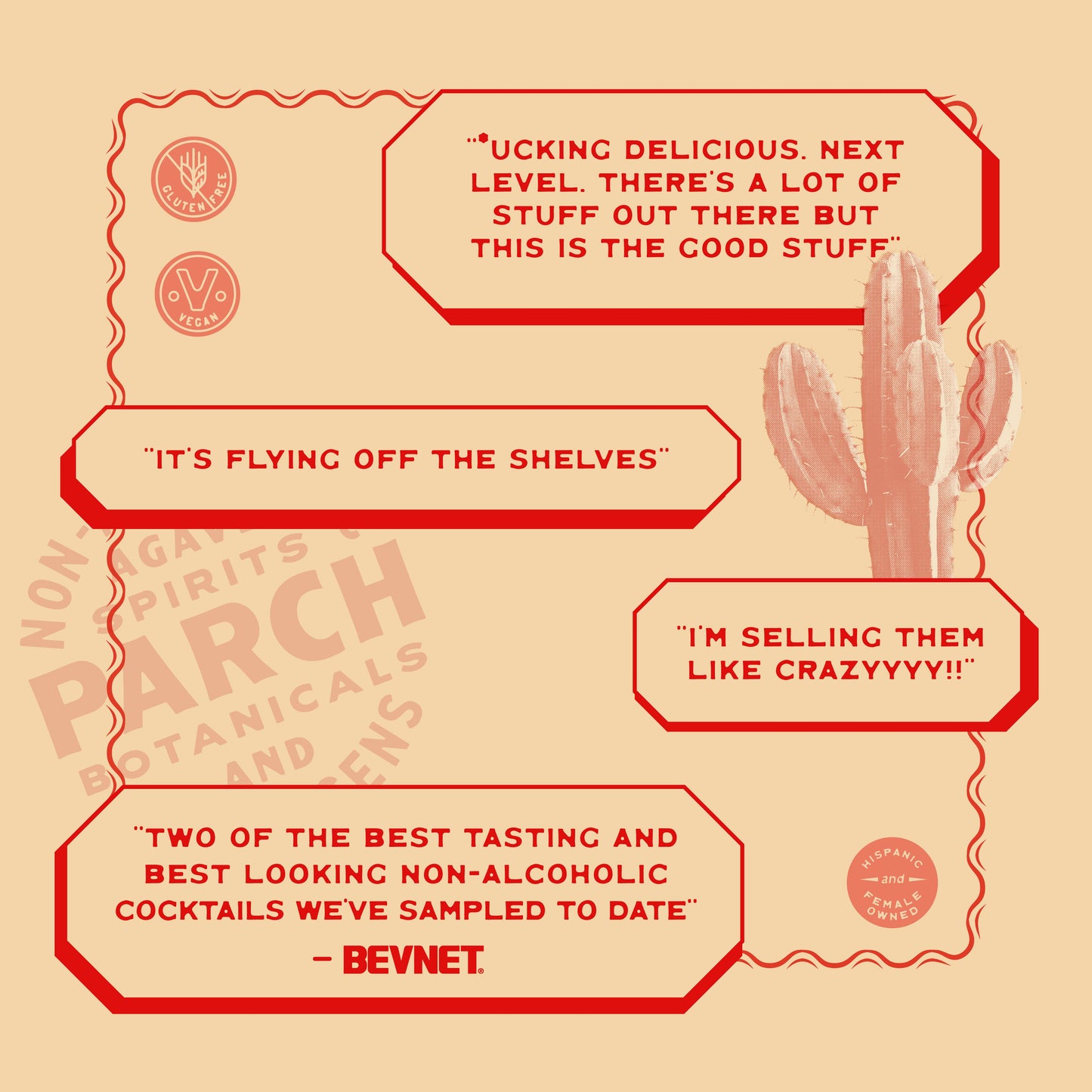 Parch Spiced Piñarita NA Agave Cocktail