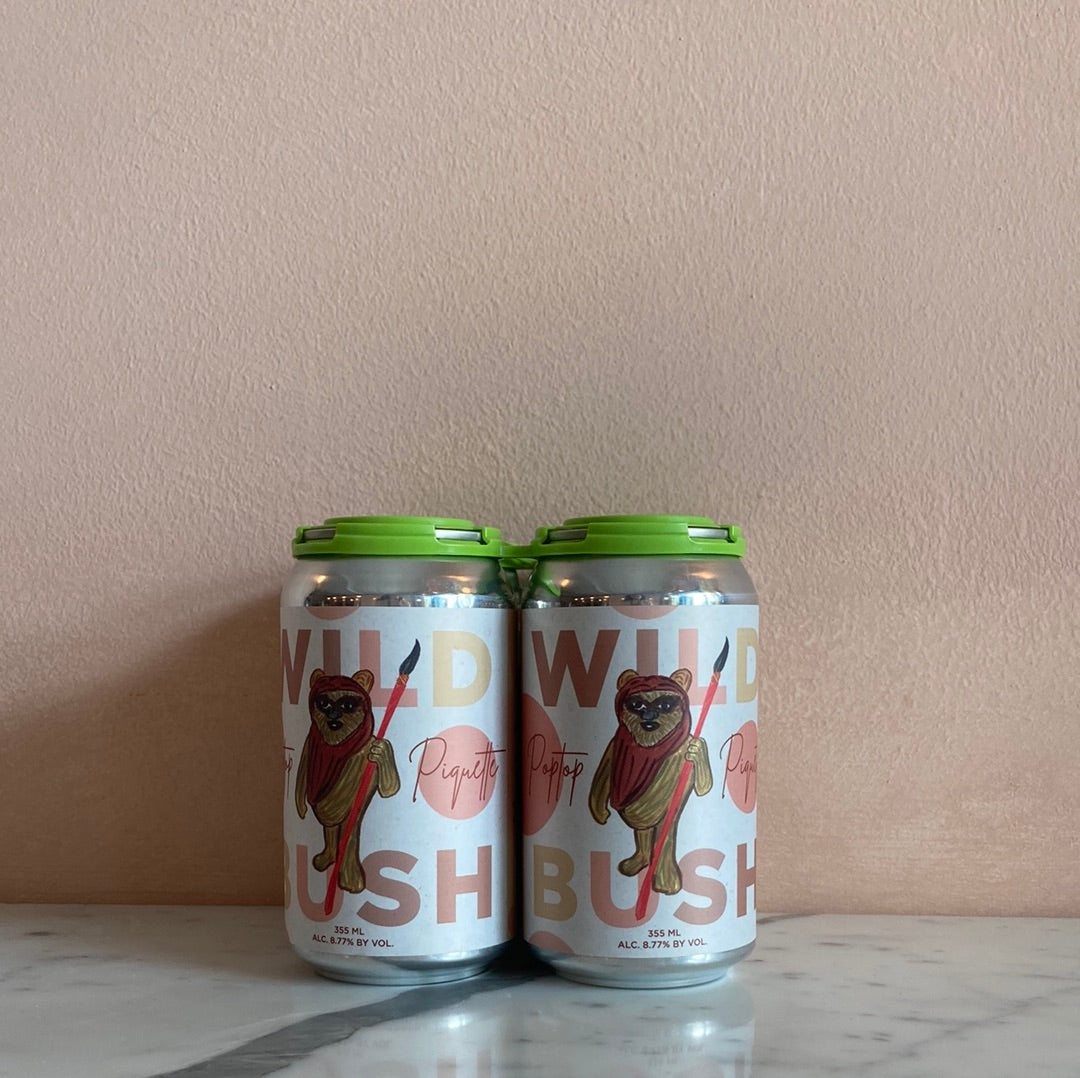 Wild Bush "Wicket Piquette" Spritzy 4-Pack Cans