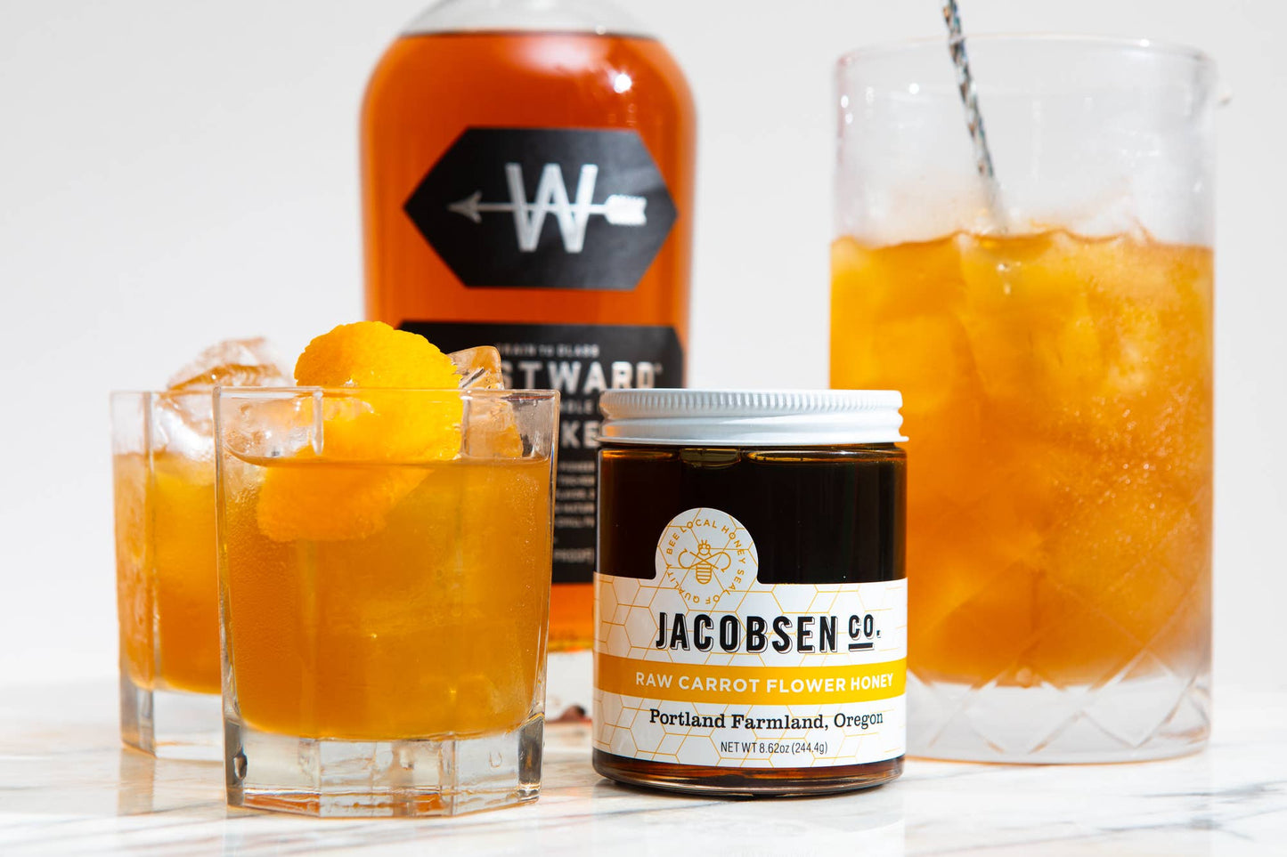 Jacobsen Salt Co. Raw Carrot Flower Honey