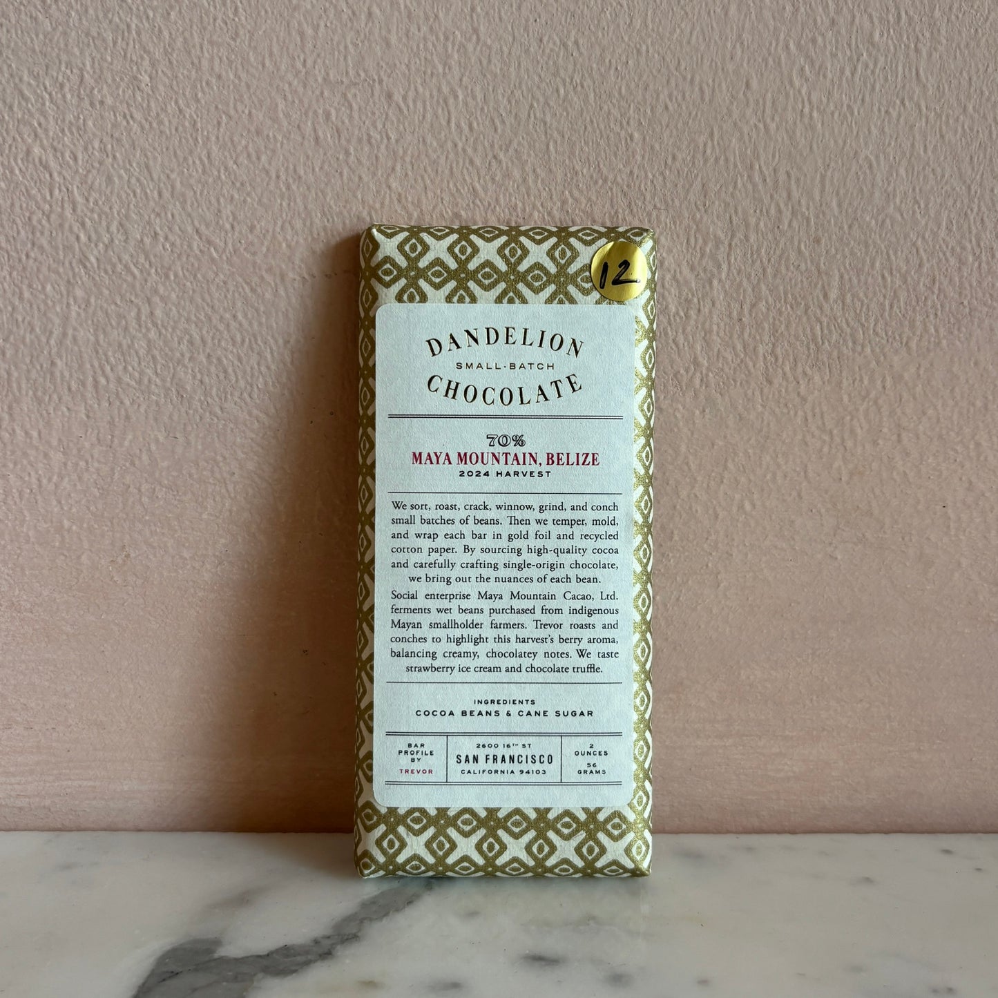 Dandelion Maya Mountain Belize 70%