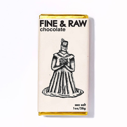 Fine & Raw Halloween 2024 Frankenstein Bride Sea Salt Bar