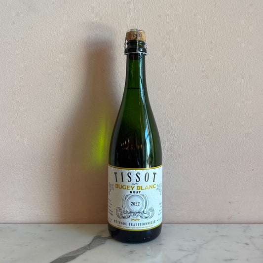 Thierry Tissot "Bugey Blanc" Brut Méthode Traditionnelle, Bugey, France 2022