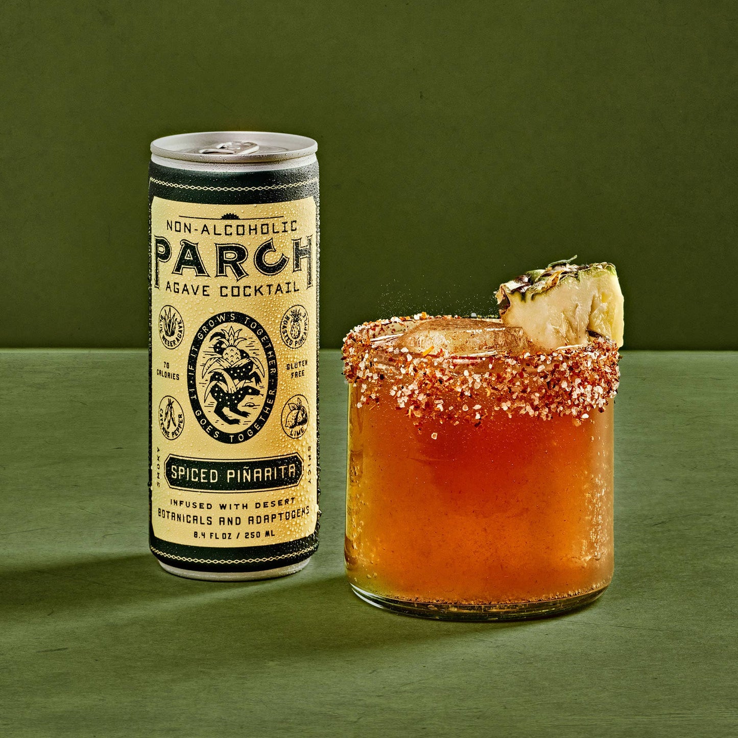 Parch Spiced Piñarita NA Agave Cocktail