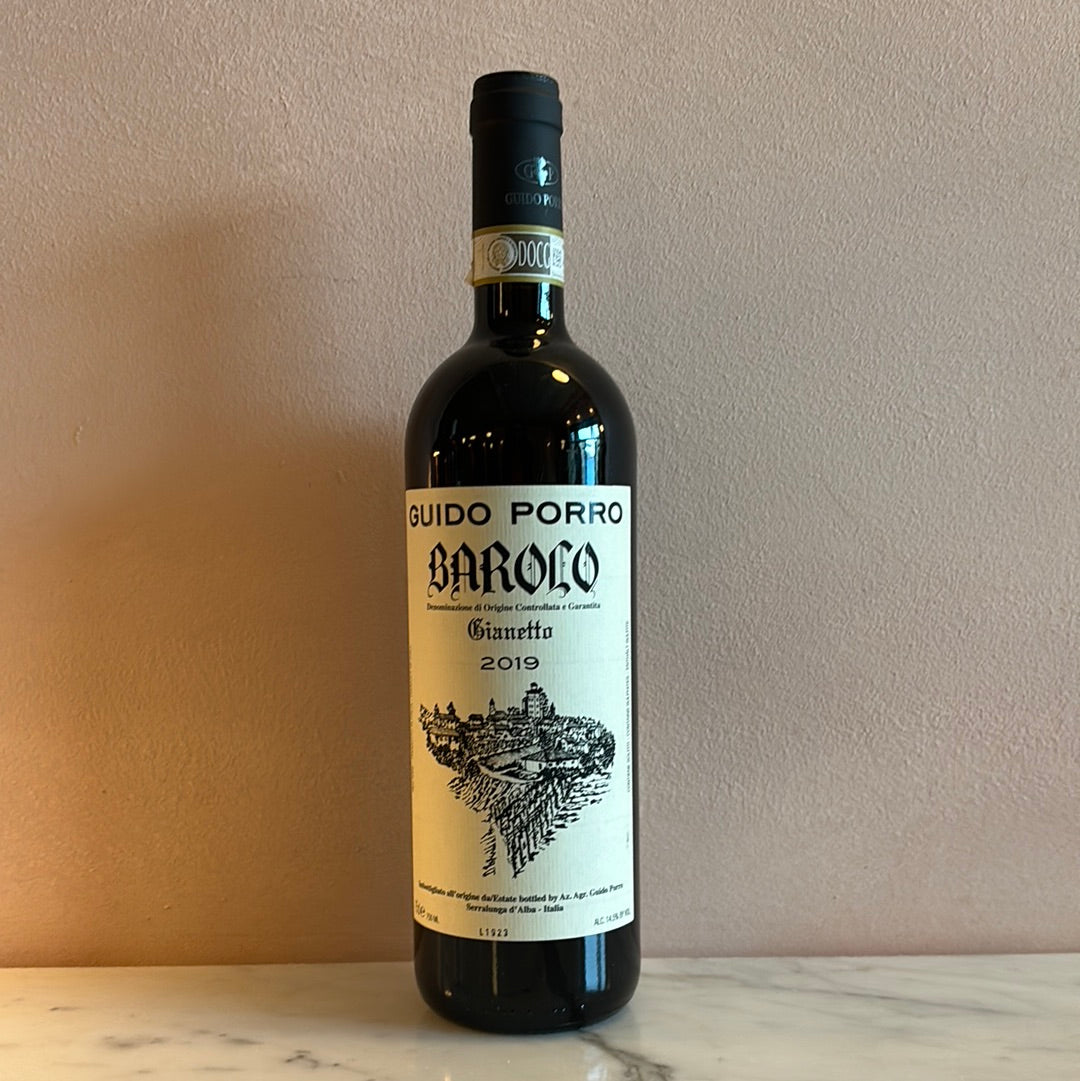 Guido Porro "Gianetto" Barolo, Piedmont, Italy 2019