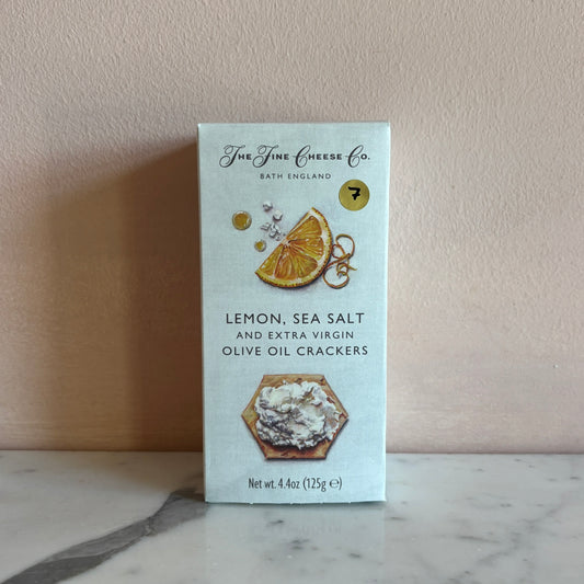 The Fine Cheese Co. Lemon + Sea Salt Crackers