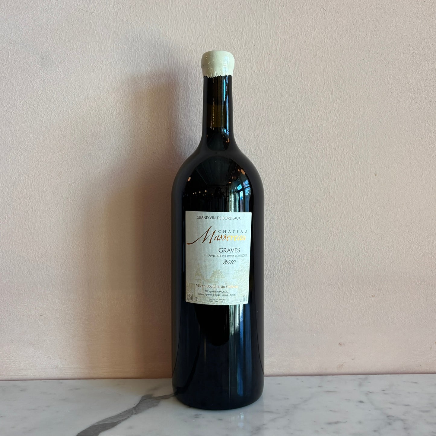 Château Massereau "Graves" MAGNUM, Bordeaux, France 2010