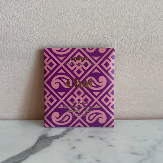 Goodio Chai Craft Chocolate Bar