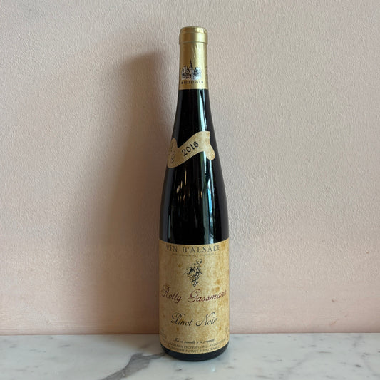 Rolly Gassmann "Pinot Noir" Alsace, France 2016