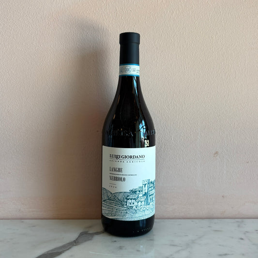 Luigi Giordano "Langhe Nebbiolo" Piedmont, Italy 2024