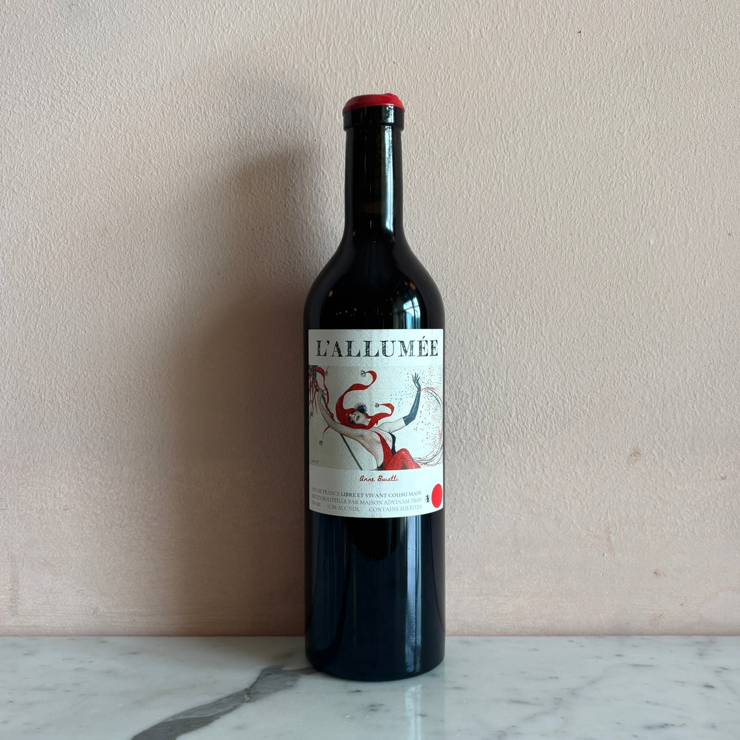 Maison Advinam "L'Allumée" Vin de France Rouge, Bordeaux, France NV