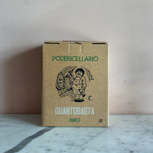 Poderi Cellario "Quantobasta" Bianco Box, Piedmont, Italy NV