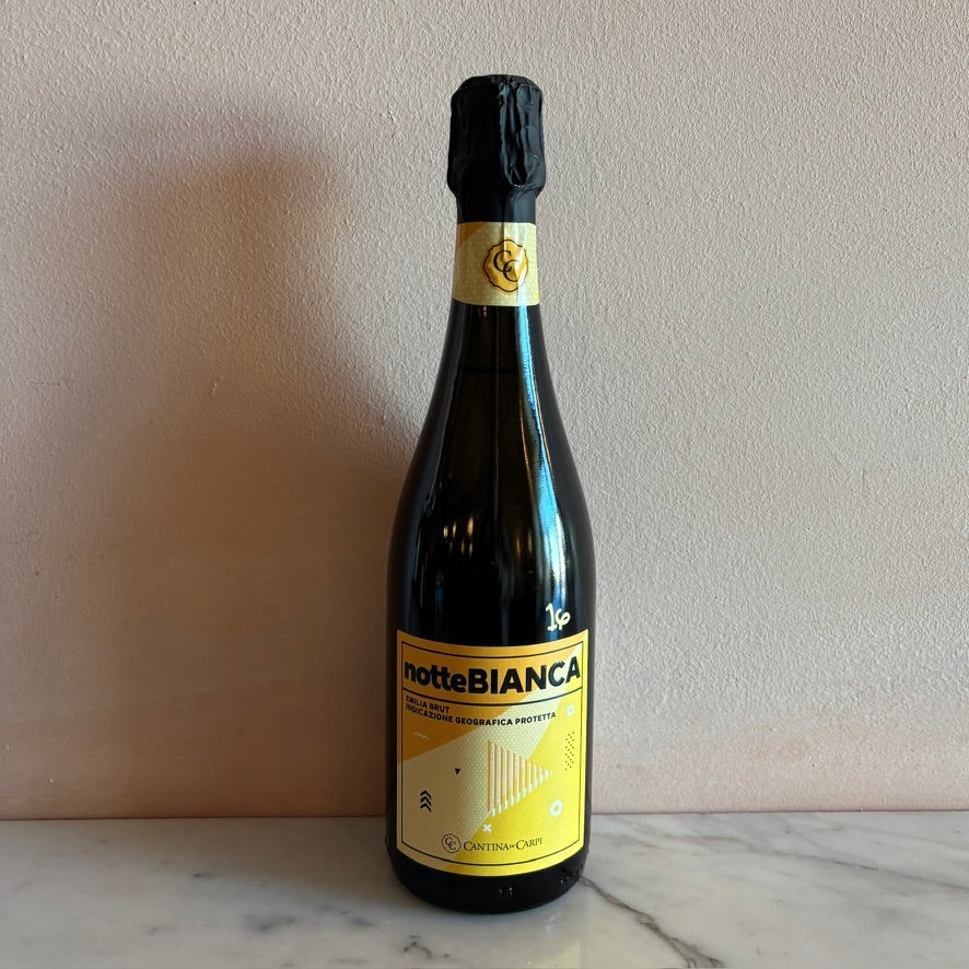 Cantina di Carpi "NotteBianca" Brut, Emilia-Romagna, Italy NV