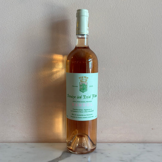 Domaine des Trois Filles "Bandol Rosé" Provence, France 2023