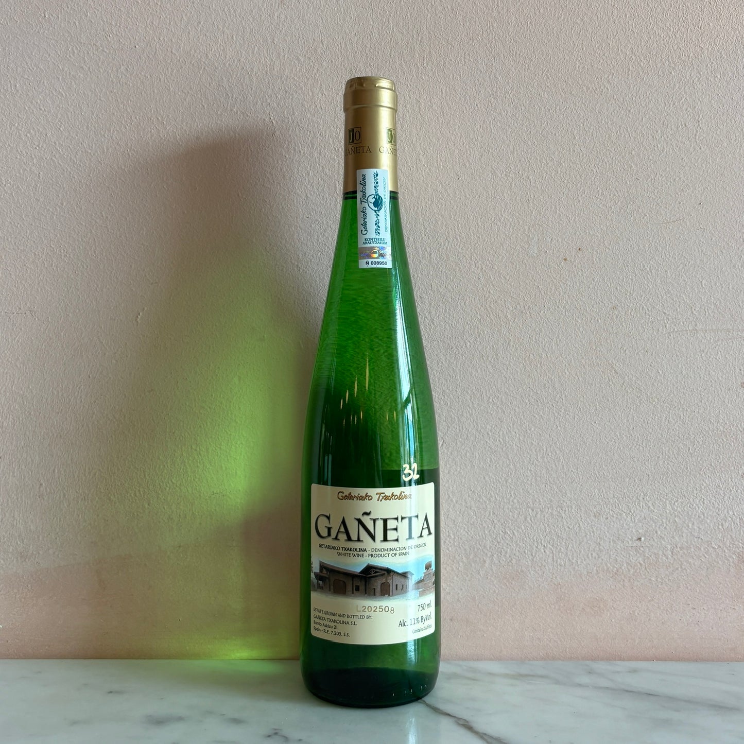 Gañeta "Txakoli" Blanco, Basque Country, Spain 2025