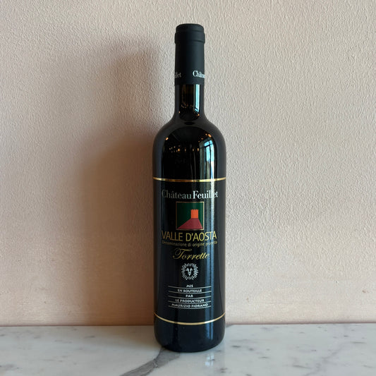 Château Feuillet "Torrette" Valle d'Aosta Rosso, Valle d'Aosta, Italy 2022