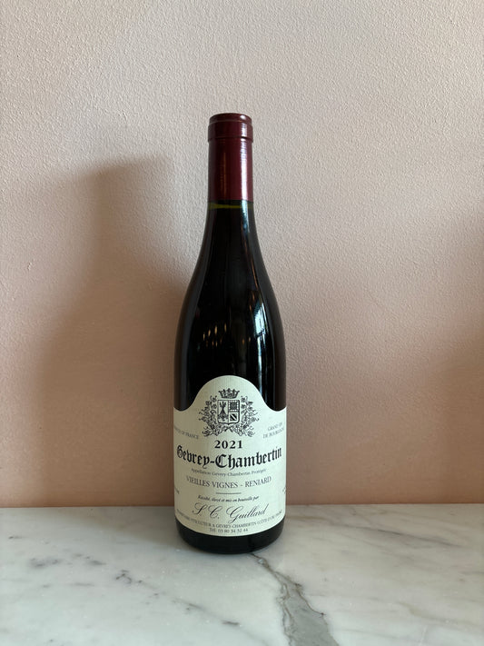 S.C. Guillard Vielles Vignes "En Reniard" Gevrey-Chambertin, Côtes-de-Nuits, Burgundy, France 2020