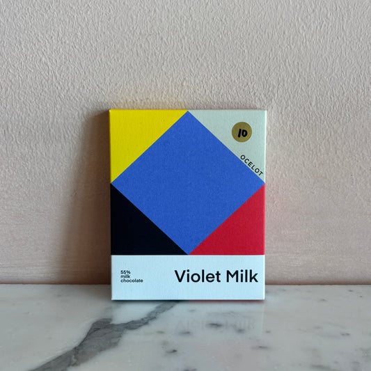 Ocelot Violet Dark-Milk Chocolate Bar