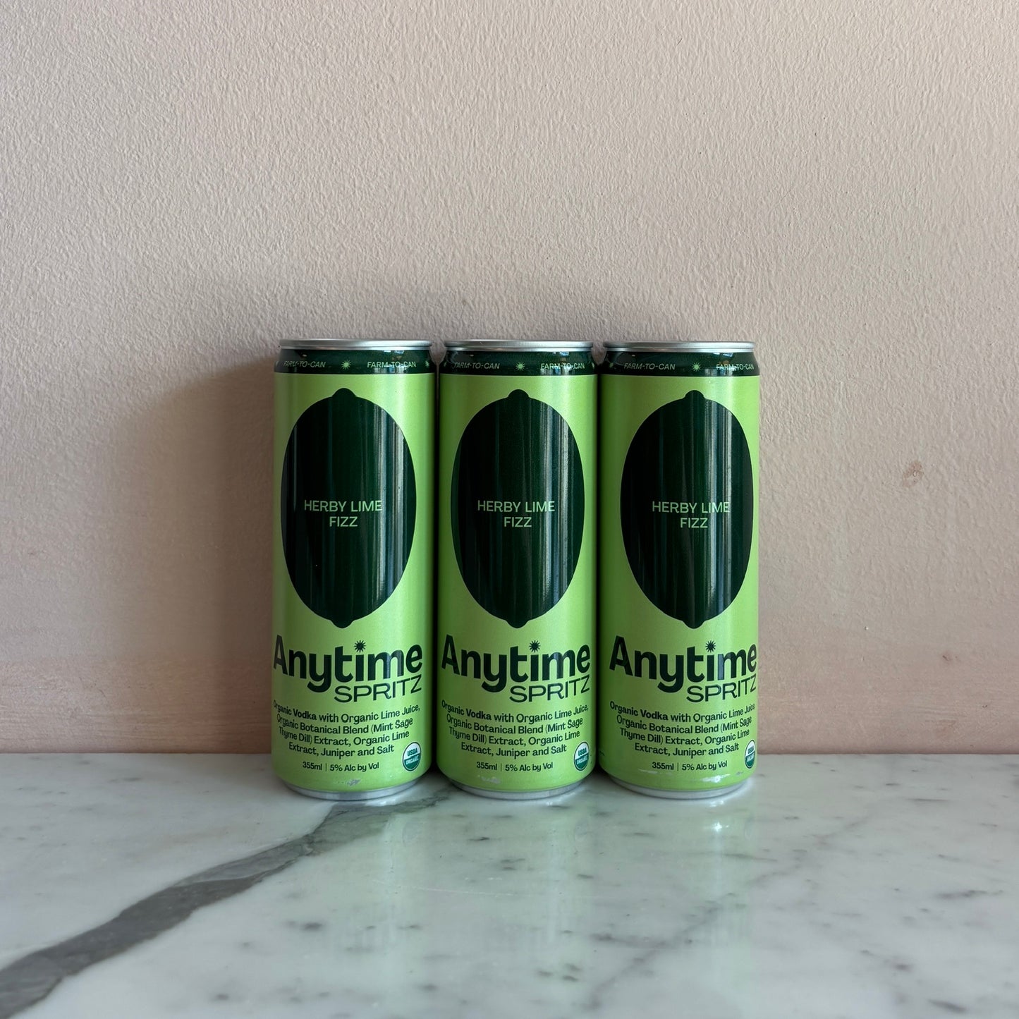 Anytime Spritz Herby Lime Fizz Single Can
