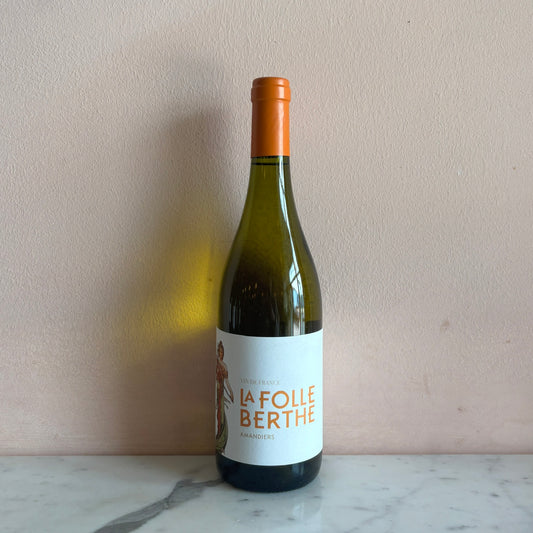 La Folle Berthe "Amandiers" Vin de France Blanc, Loire Valley, France 2018