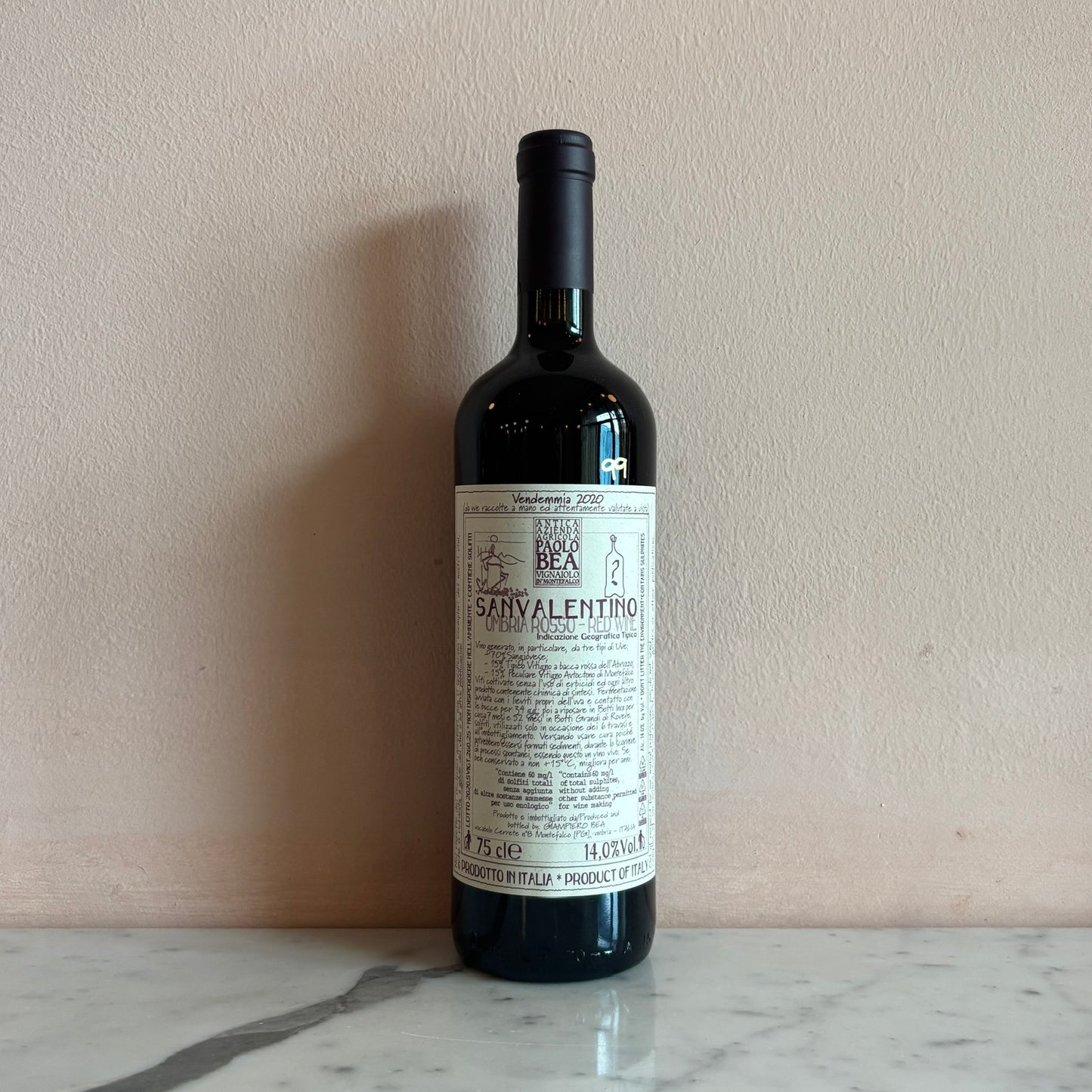 Paolo Bea "San Valentino" Umbria Rosso, Umbria, Italy 2020