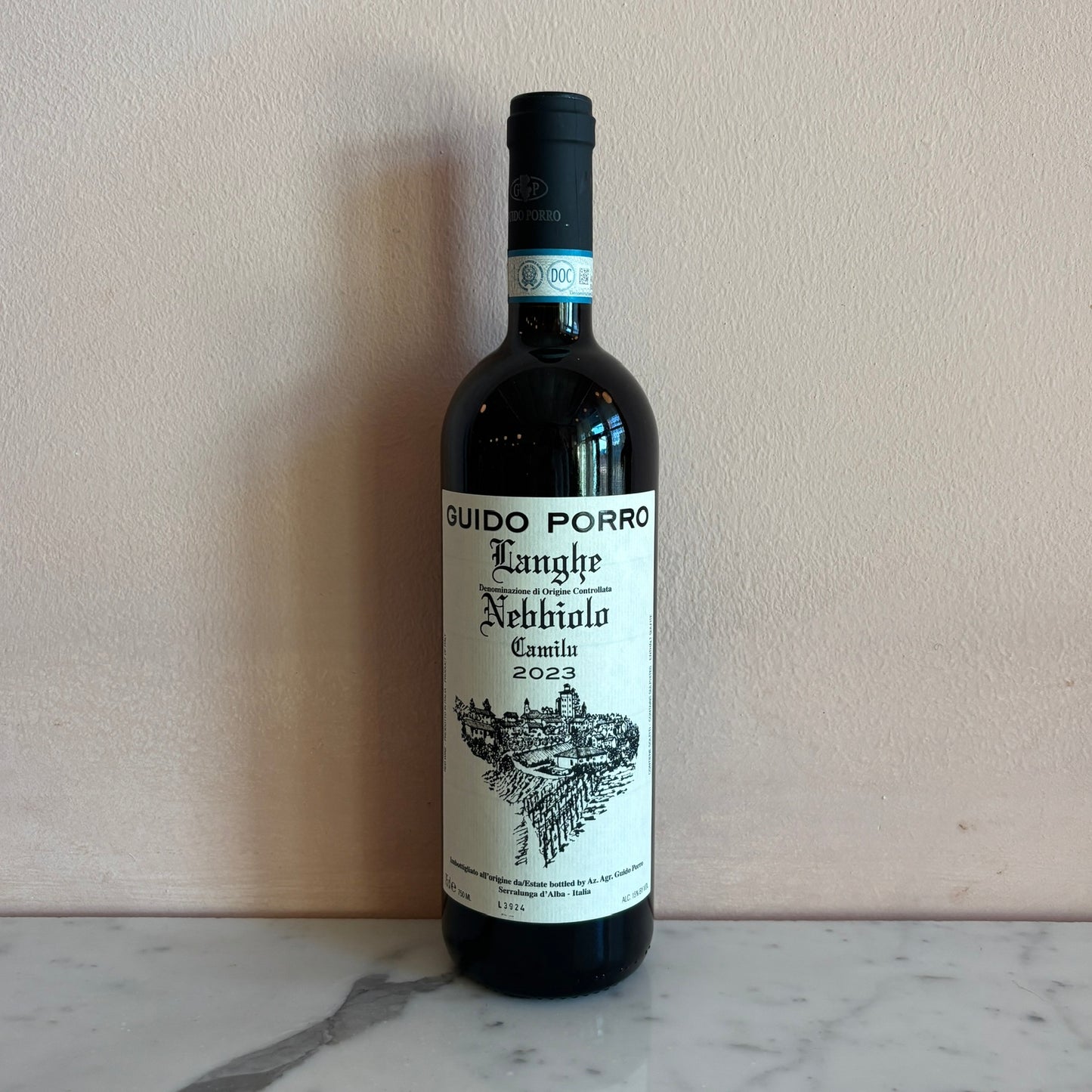 Guido Porro "Camilu" Langhe Nebbiolo, Piedmont, Italy 2023