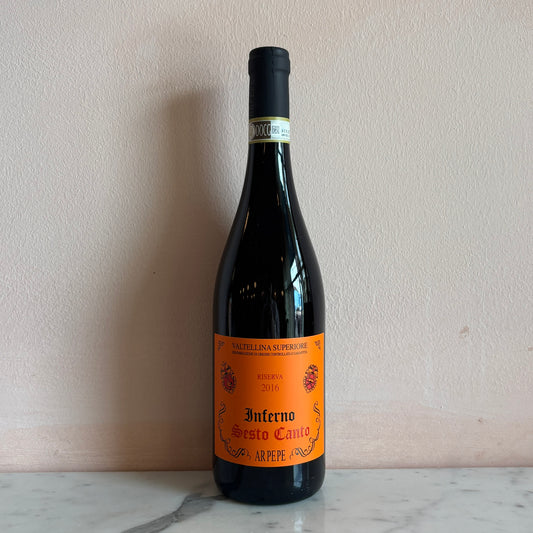 Ar.Pe.Pe. "Sesto Canto" Valtellina Superiore Riserva Inferno, Lombardy, Italy 2016