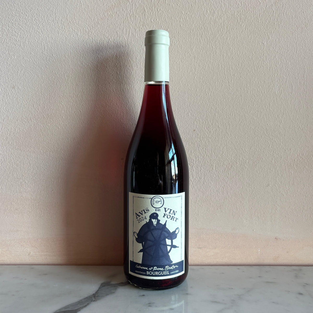 Catherine & Pierre Breton "Avis De Vin Fort" Bourgueil, Loire Valley, France 2024