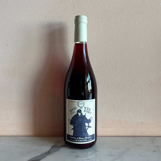 Catherine & Pierre Breton "Avis De Vin Fort" Bourgueil, Loire Valley, France 2024
