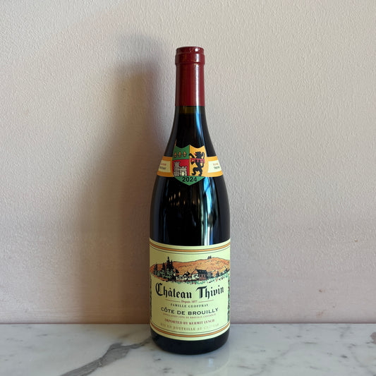 Château Thivin "Côte-de-Brouilly" Beaujolais, France 2024