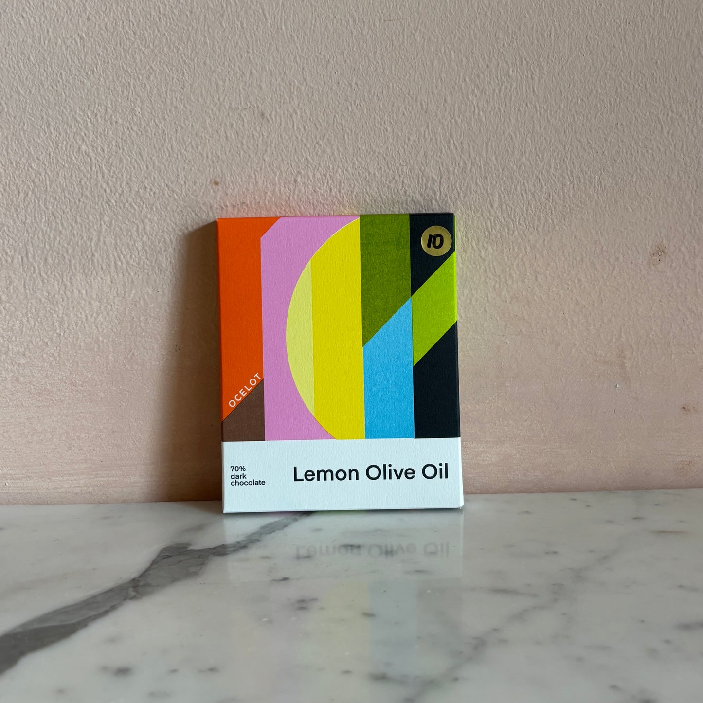Ocelot Lemon Olive Oil Dark Chocolate