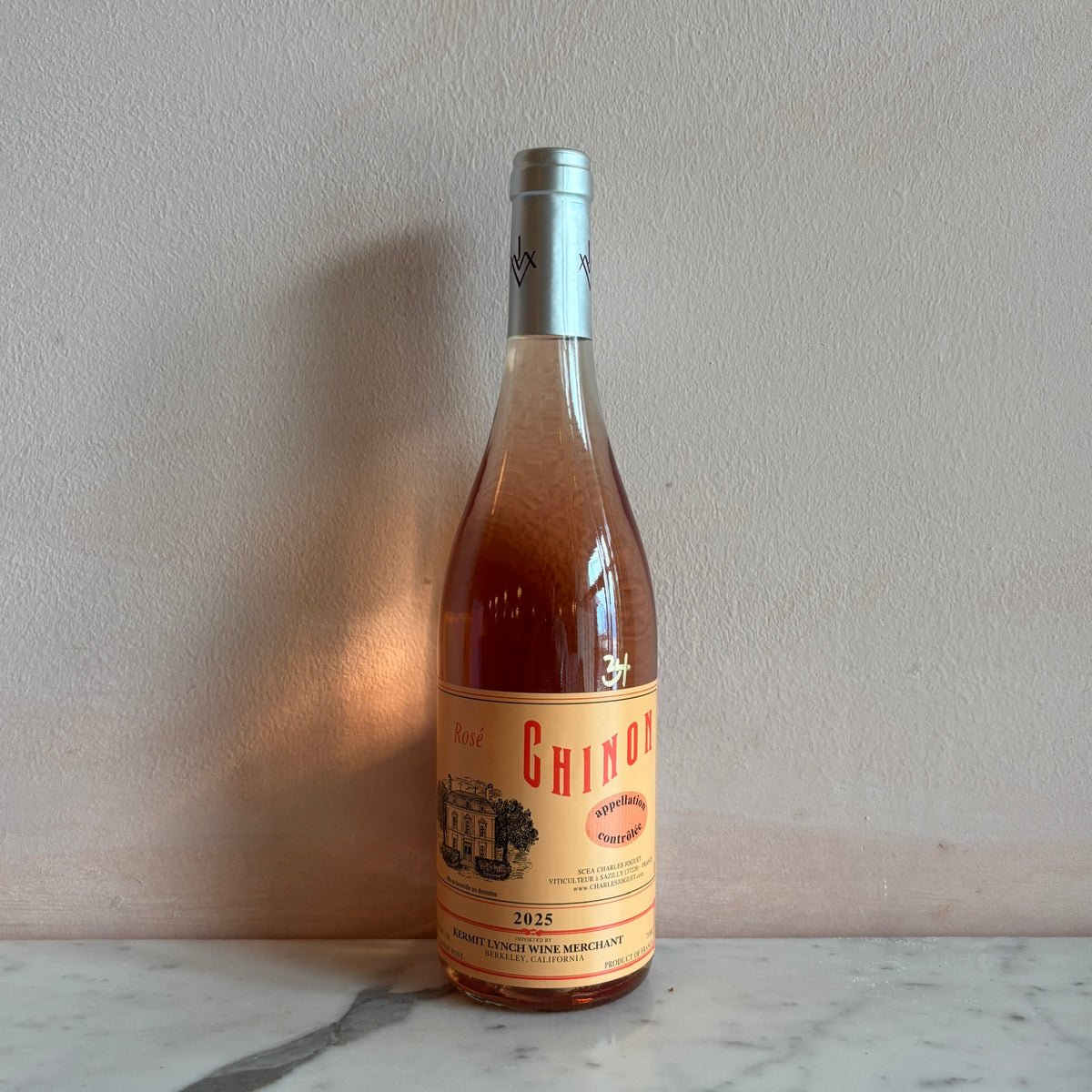 Charles Joguet "Chinon Rosé" Loire Valley, France 2025