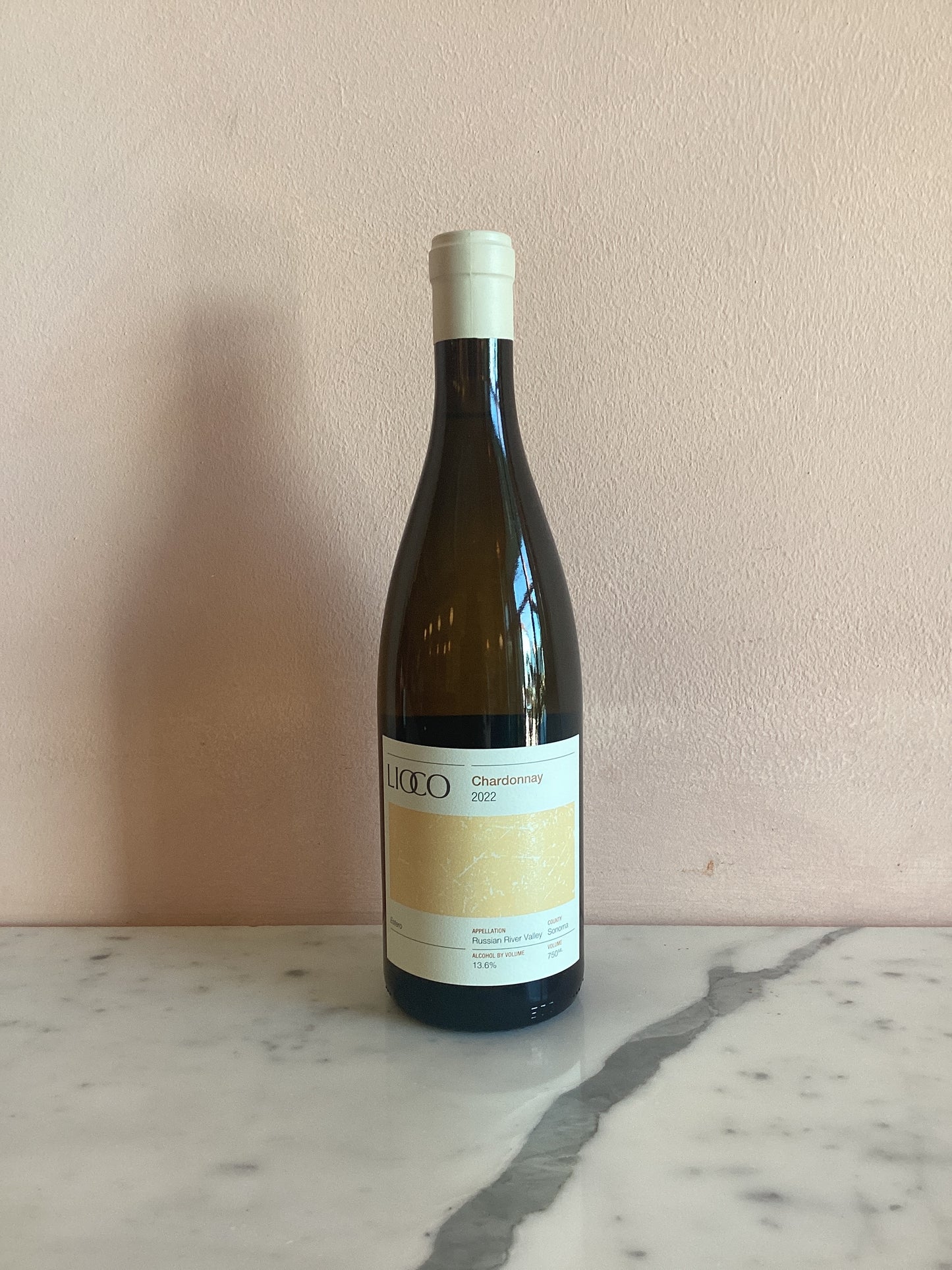 LIOCO "Estero" Russian River Valley Chardonnay, Sonoma County, California 2022