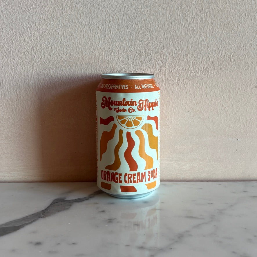 Mountain Hippie Soda Co. Orange Cream Soda