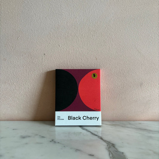 Ocelot Black Cherry Dark Chocolate Bar