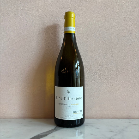 Clos Thierrière "Petrichor" Loire Valley, France 2023
