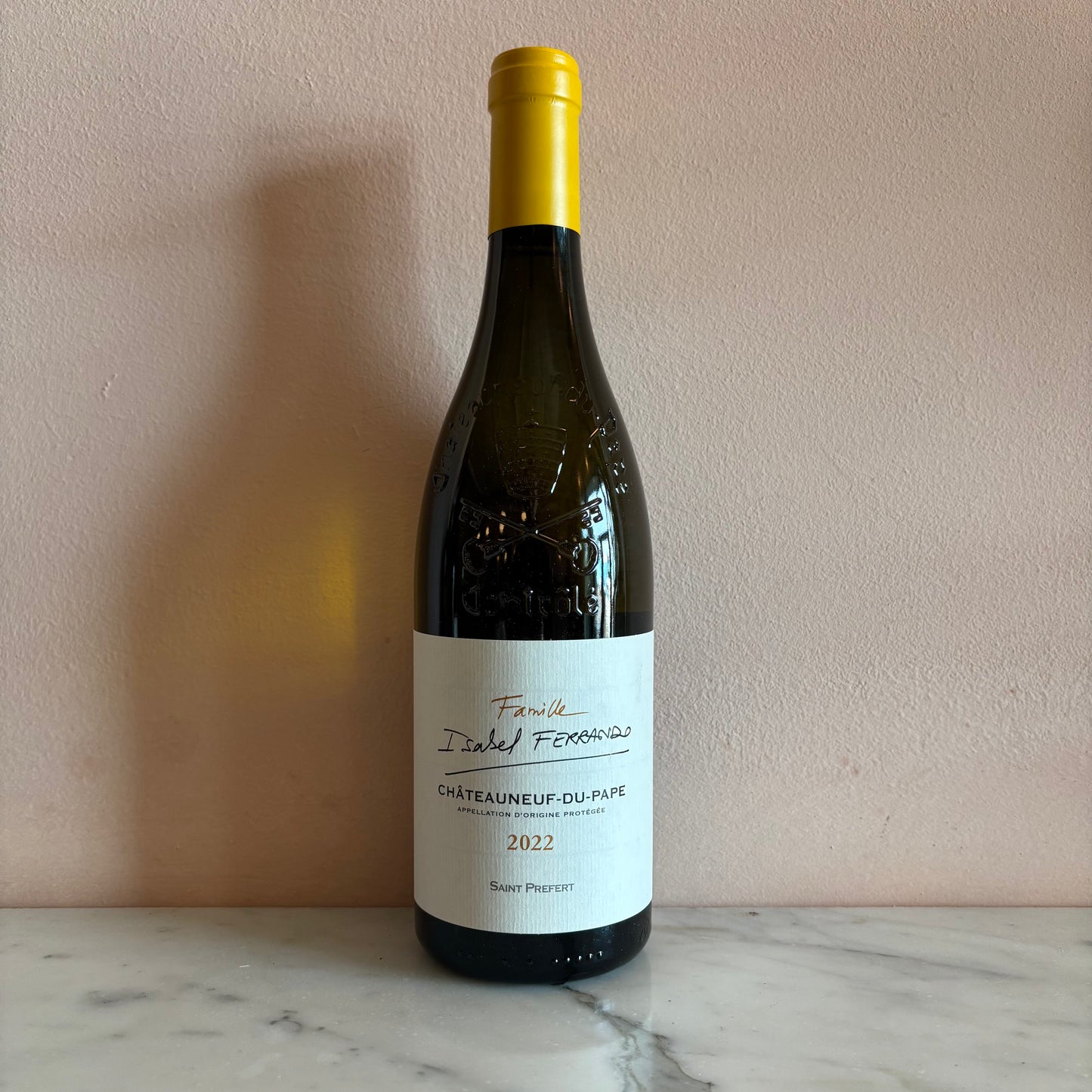 Famille Isabel Ferrando "Châteauneuf-du-Pape Blanc" Rhône Valley, France 2022