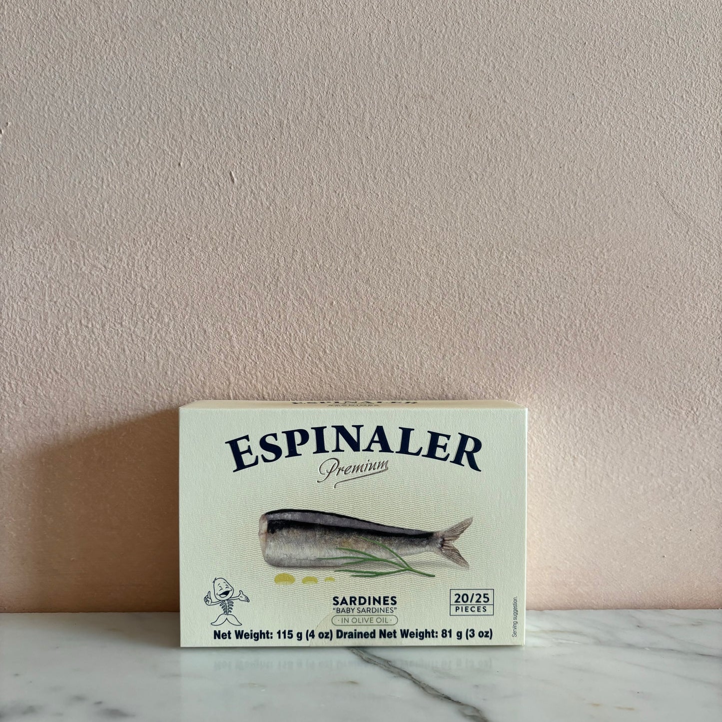 Espinaler Baby Sardines in Olive Oil 20/25 Premium Line