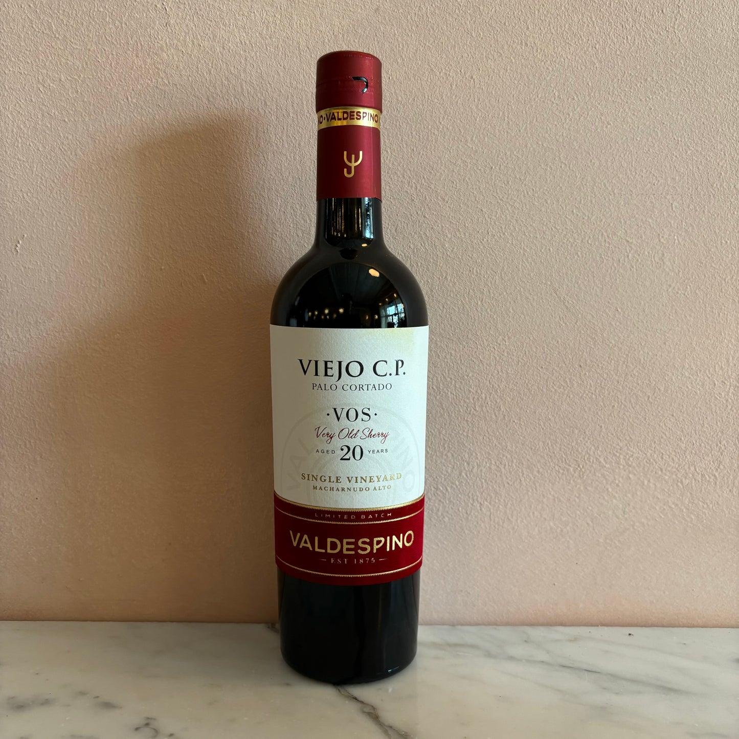 Valdespino "Viejo CP" Palo Cortado Sherry, Sanlúcar de Barrameda, Jerez, Spain NV