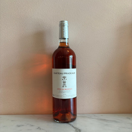 Chateau Pradeaux "Cotes de Provence" Rosé, Bandol, France 2023