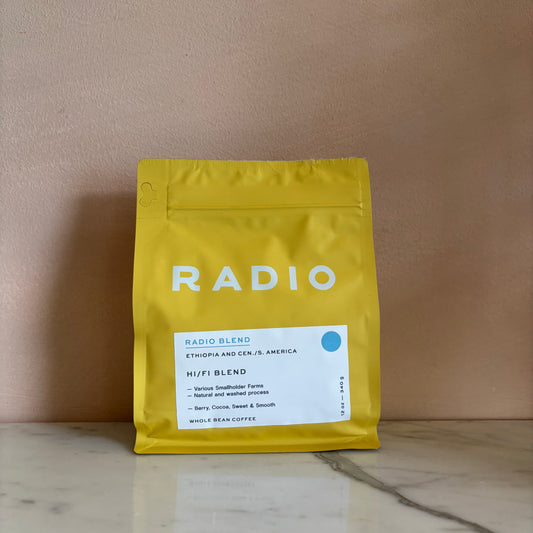 Radio Roasters Hi/Fi Blend Whole Bean Coffee