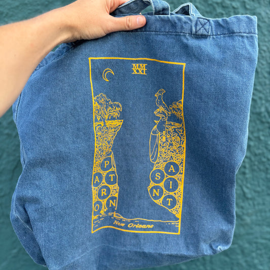 THE DENIM TOTE VINTAGE 25