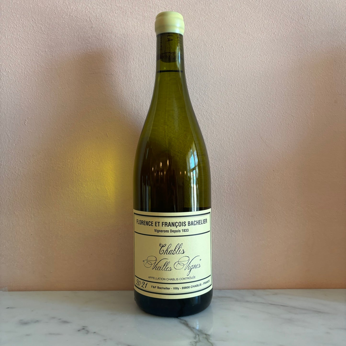 Florence & François Bachelier "Vielles Vignes" Chablis, Burgundy, France 2021