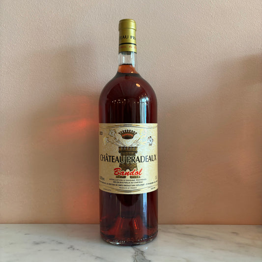 MAGNUM Chateau Pradeaux "Bandol" Rosé, Bandol, France 2023