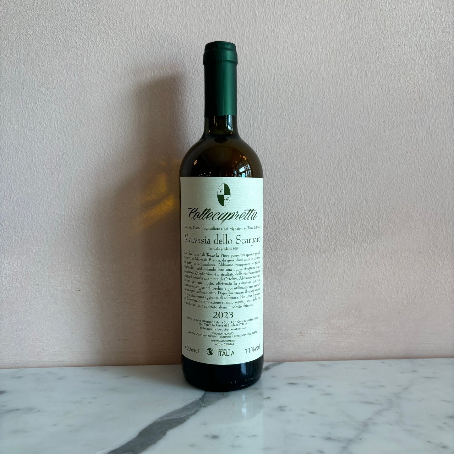 Collecapretta "Malvasia dello Scarparo" Umbria, Italy 2023