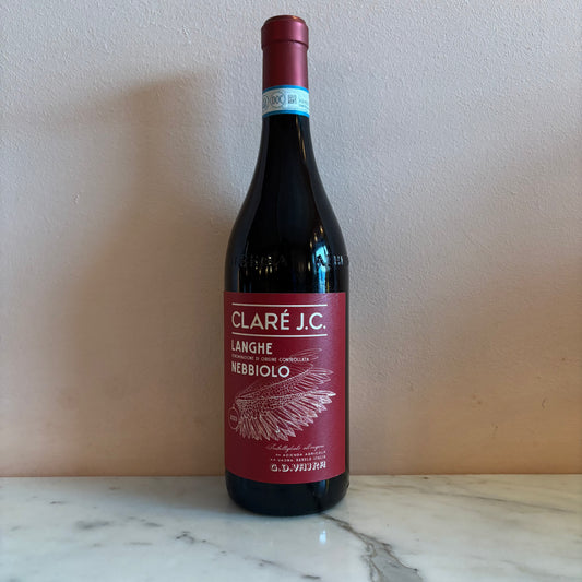 G.D. Vajra "Claré" Langhe Nebbiolo, Piedmont, Italy 2023