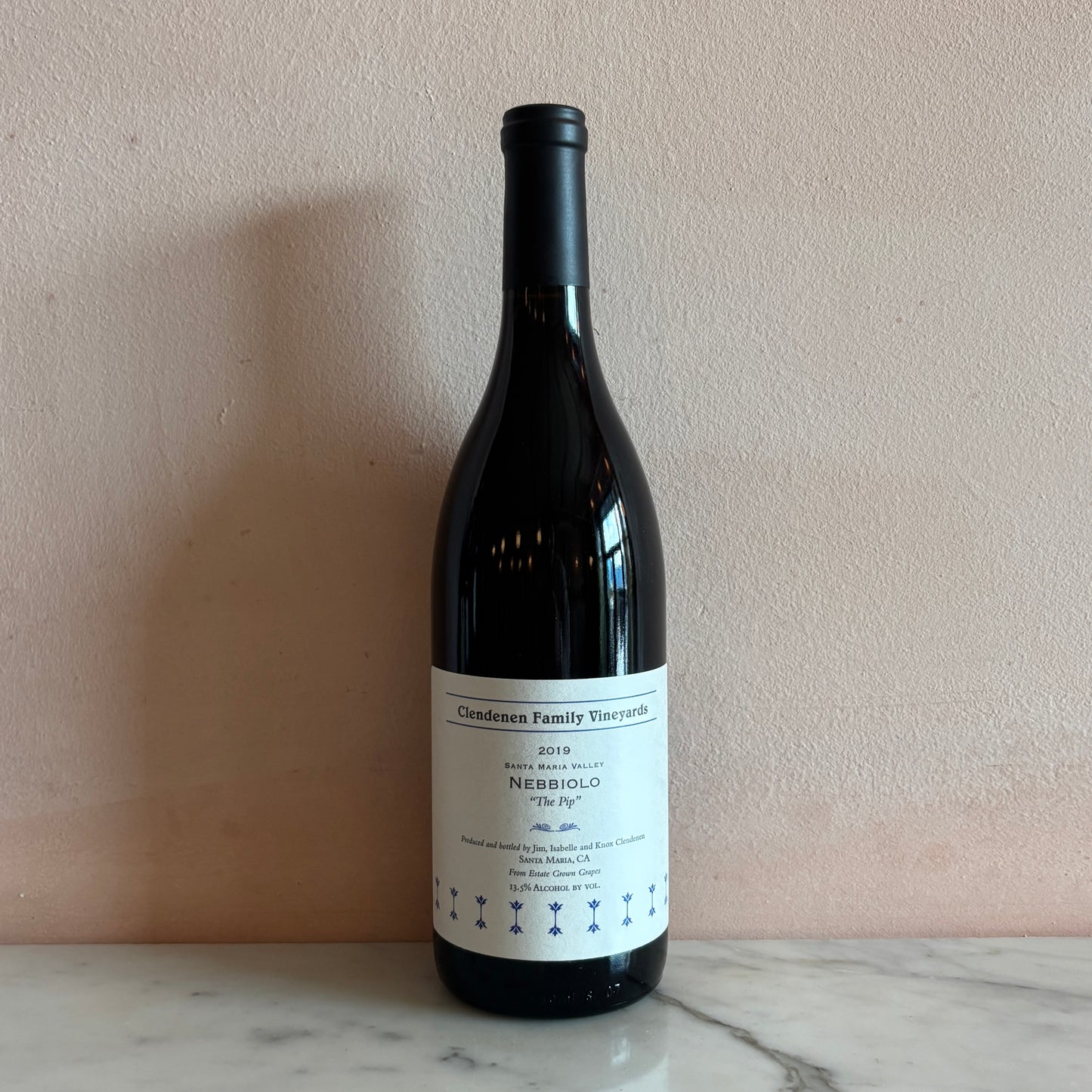 Clendenen Family Vineyards "The Pip" Nebbiolo, Santa Maria, California 2019