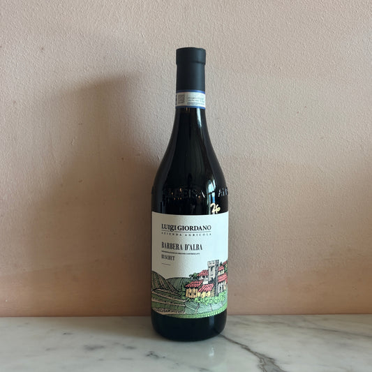 Luigi Giordano "Vigneto Buschet" Barbera d'Alba, Piedmont, Italy 2025