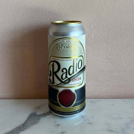 Ecology Beer Creative Radio Lager